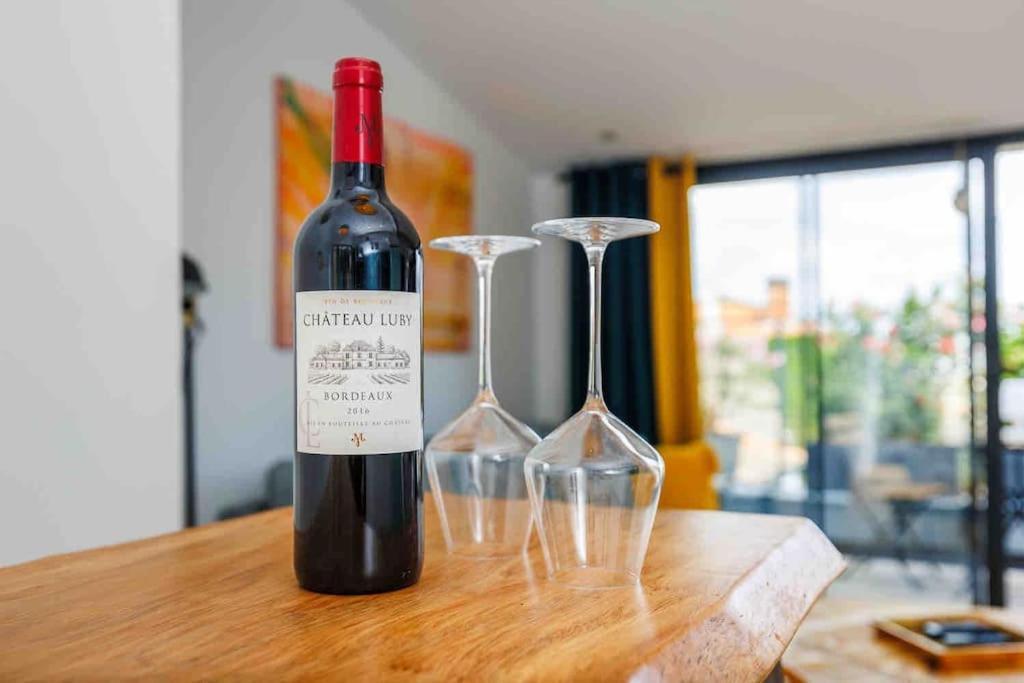 Вілла Loft Contemporain - Bordeauxlidays Екстер'єр фото